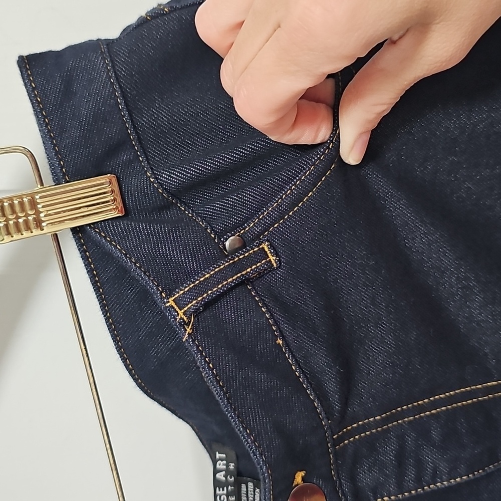 Dark Denim Capri Pants - Picture 8 of 9